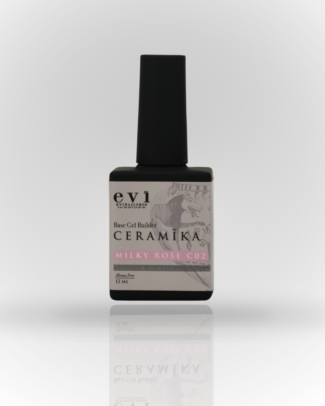 Base Gel Builder CERAMIKA C02 MILKY ROSE