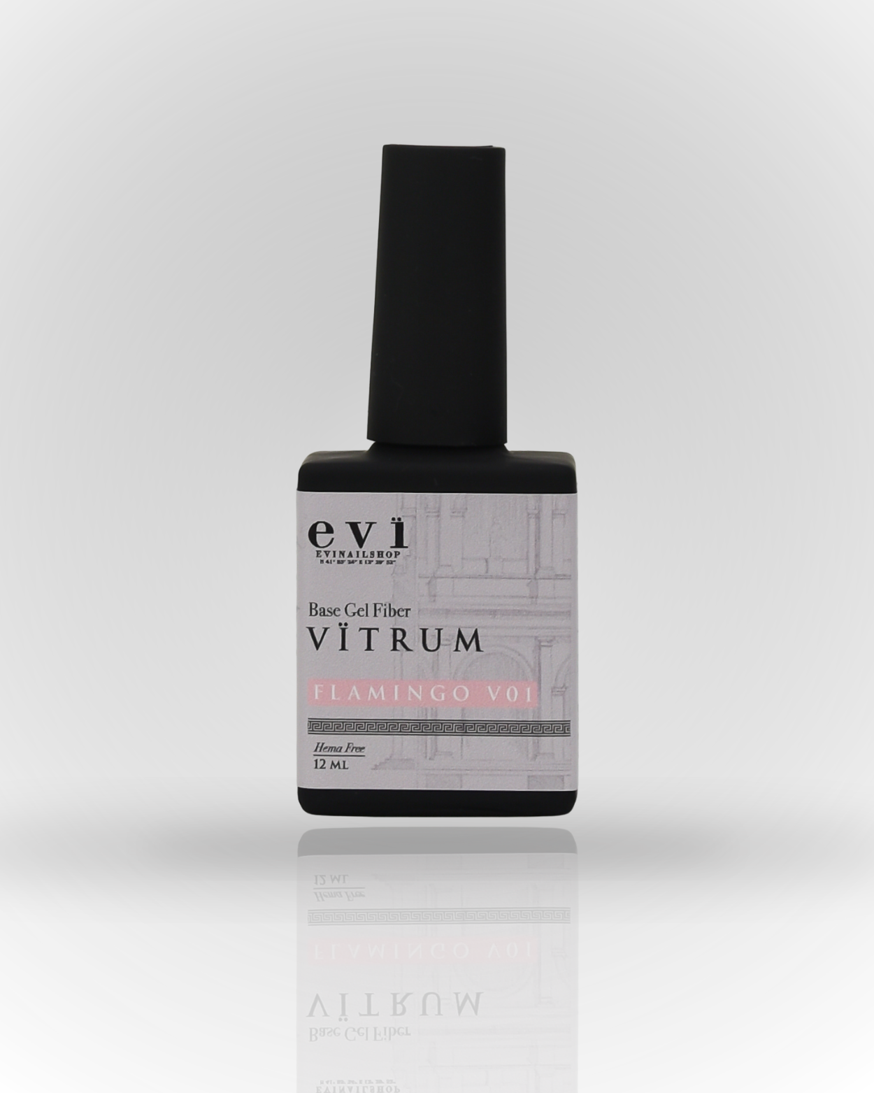 Base Gel Fiber VITRUM V01 FLAMINGO