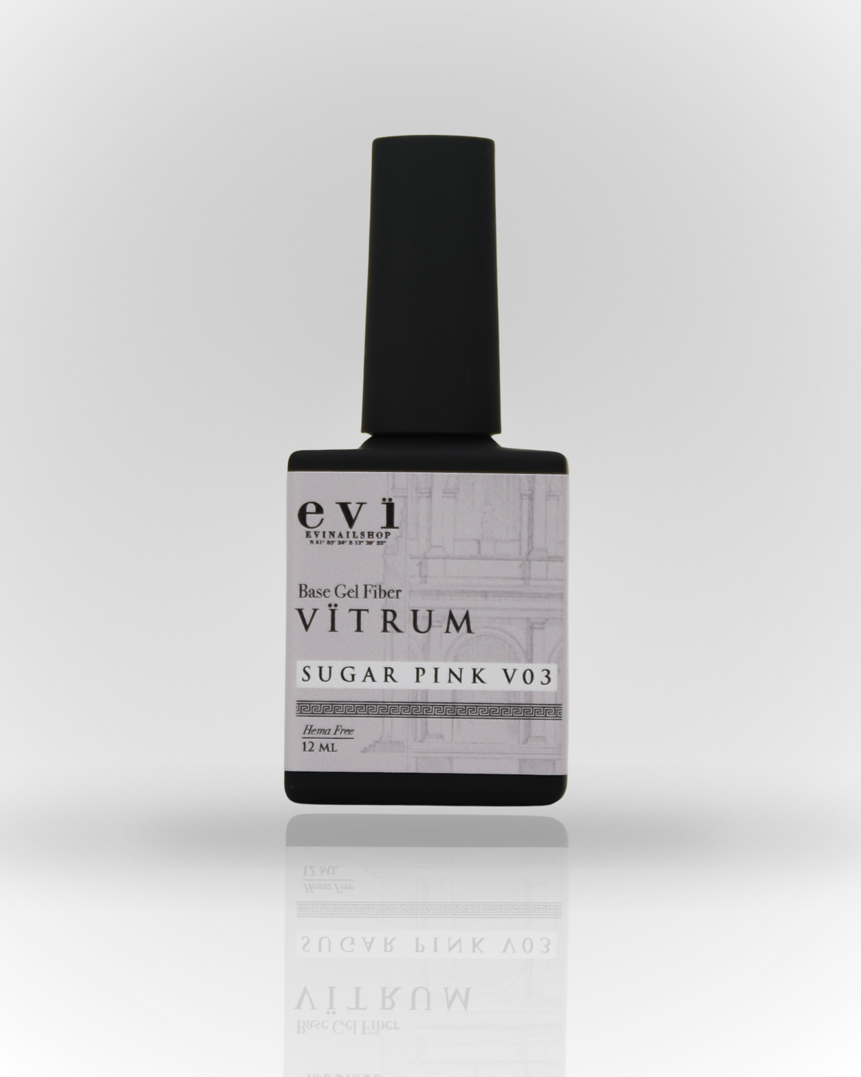 Base Gel Fiber VITRUM V03 SUGAR PINK